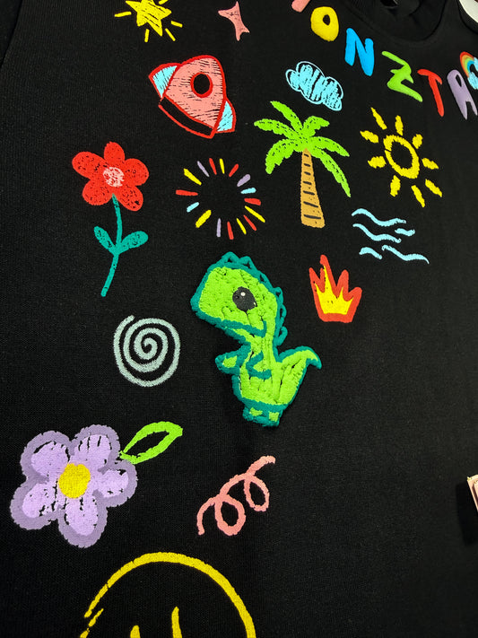 MONZTR Playground - Crayon (Black)