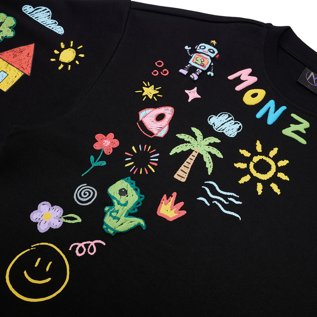 MONZTR Playground - Crayon (Black)