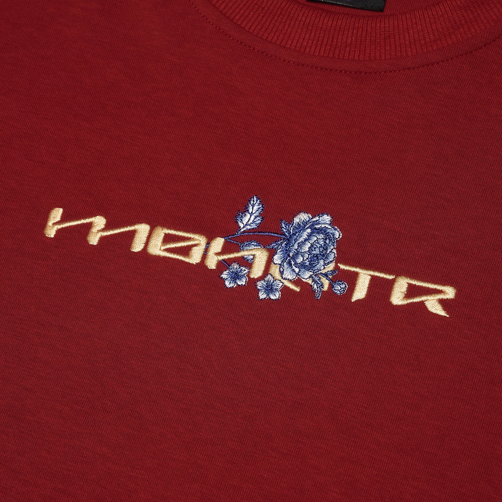 MONZTR Mythical - Floral Stallion (Burgundy)