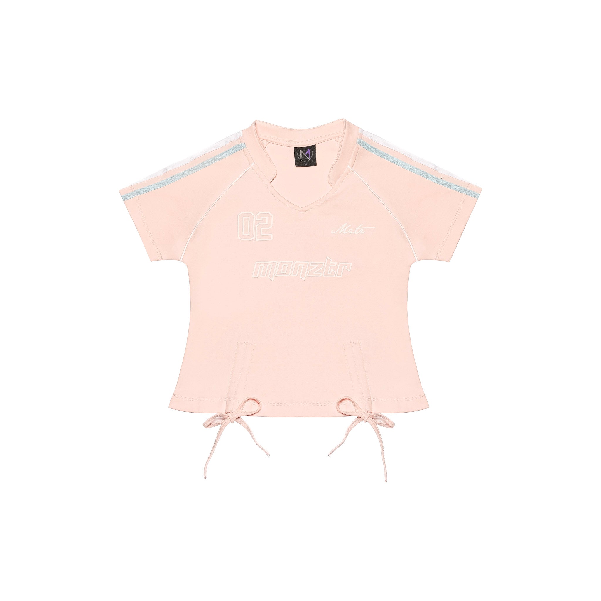 MONZTR Jersey Crop Top (Pink)