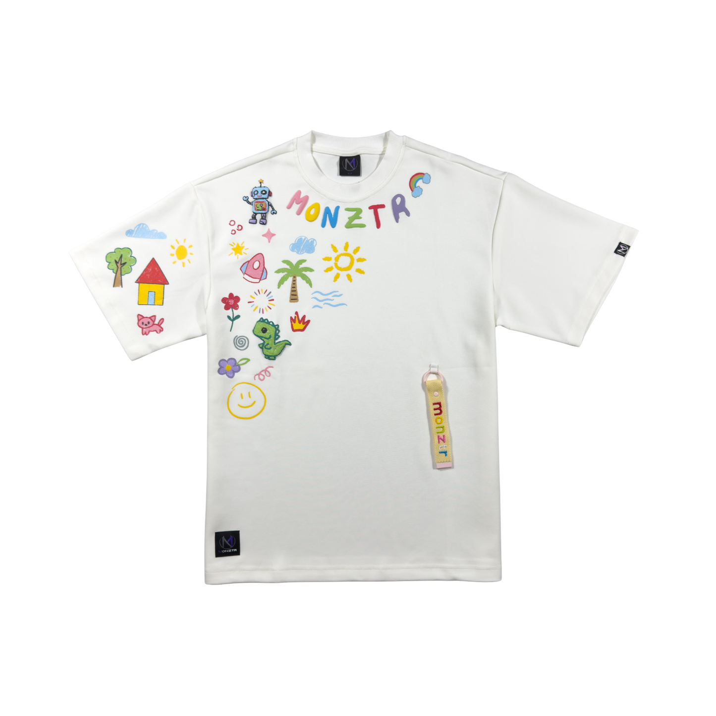MONZTR Playground - Crayon (White)