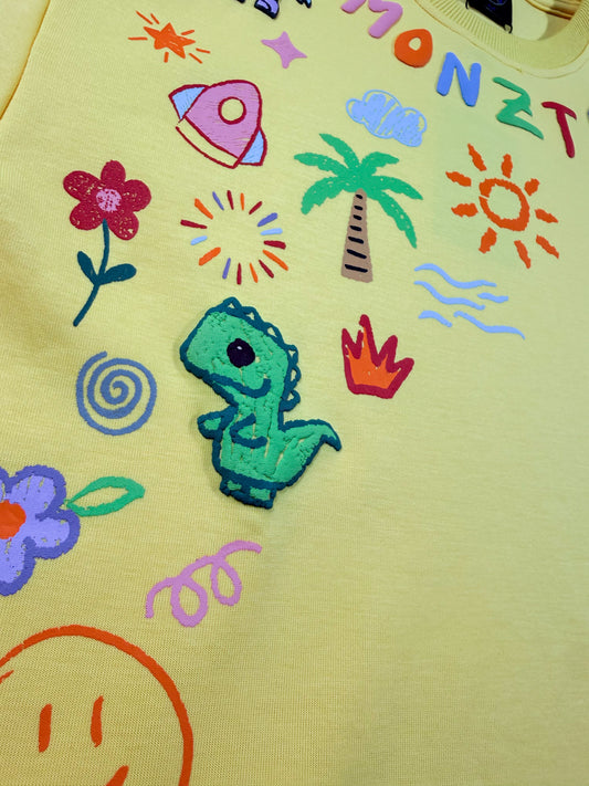 MONZTR Playground - Crayon (Yellow)