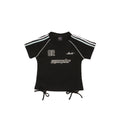 MONZTR Jersey Crop Top (Black)