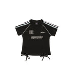 MONZTR Jersey Crop Top (Black)