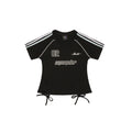 MONZTR Jersey Crop Top (Black)
