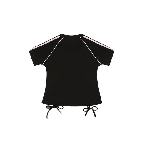 MONZTR Jersey Crop Top (Black)