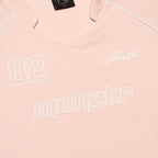 MONZTR Jersey Crop Top (Pink)