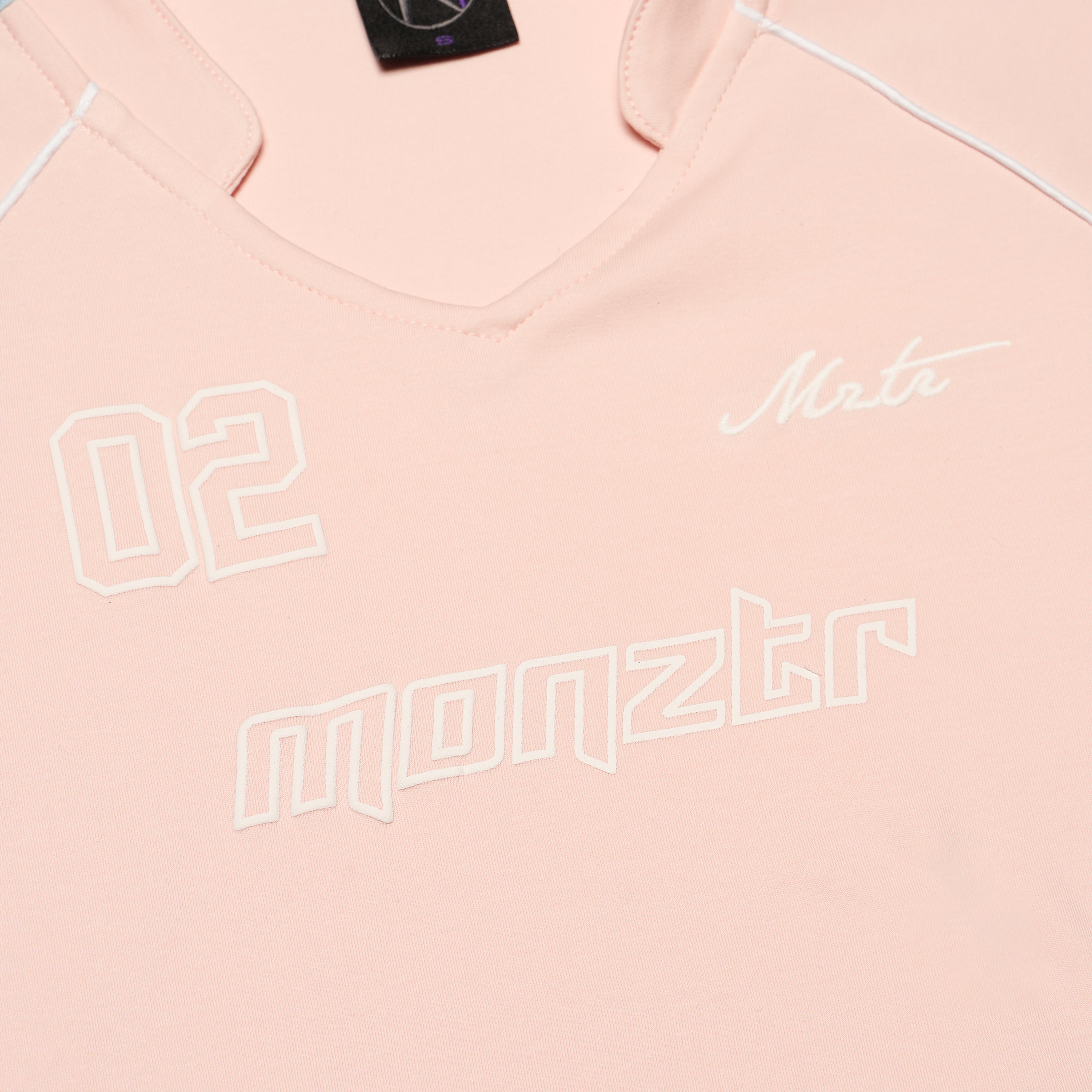MONZTR Jersey Crop Top (Pink)