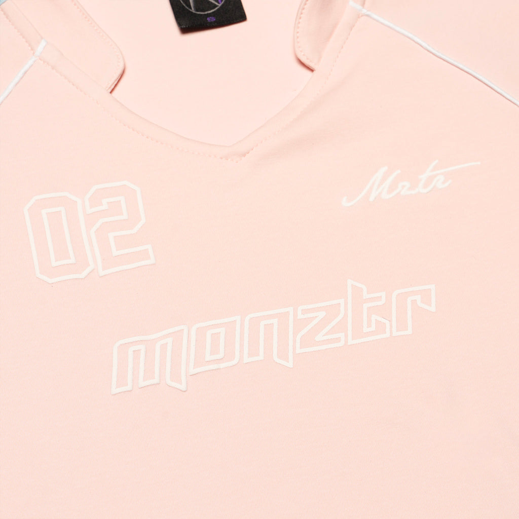 MONZTR Jersey Crop Top (Pink)