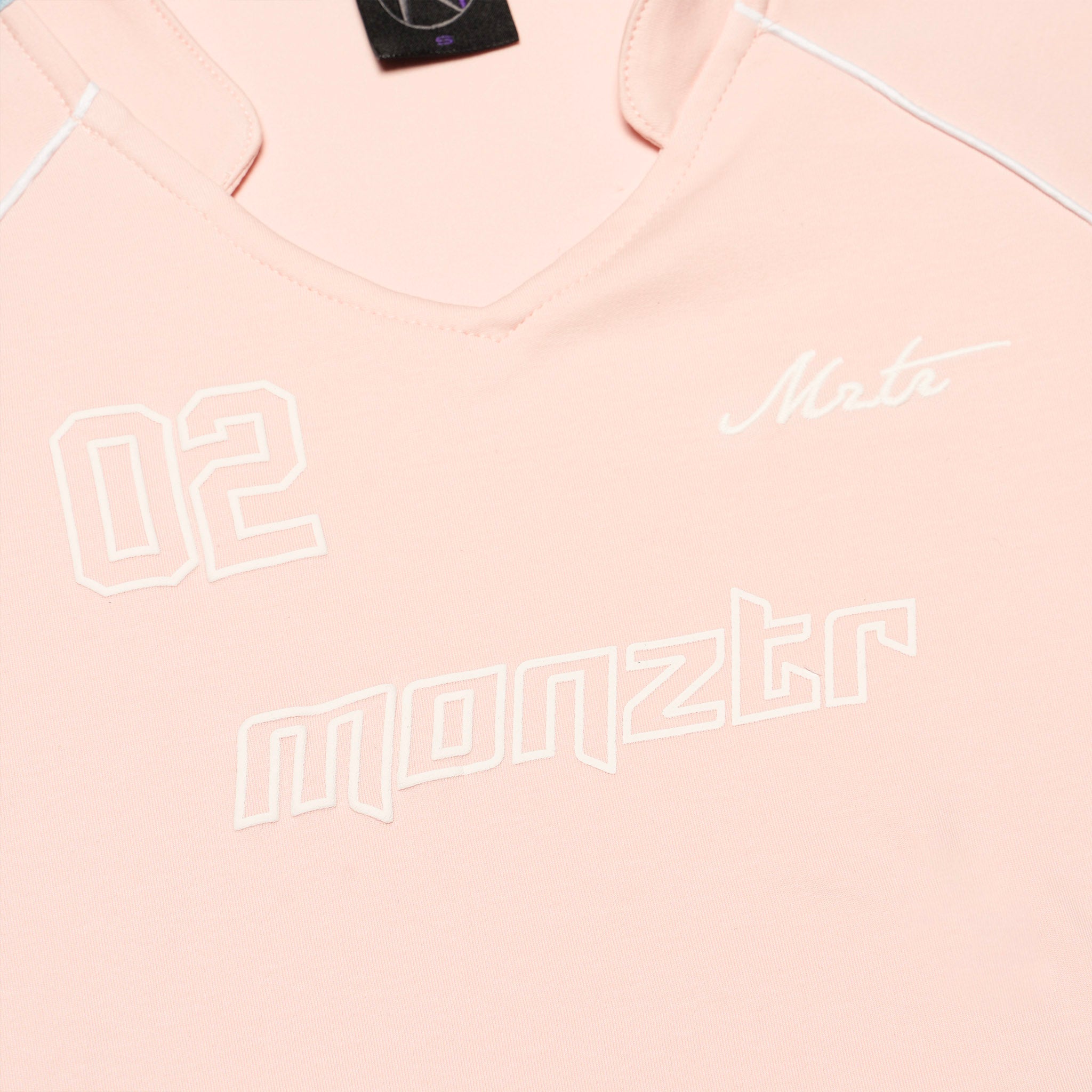 MONZTR Jersey Crop Top (Pink)