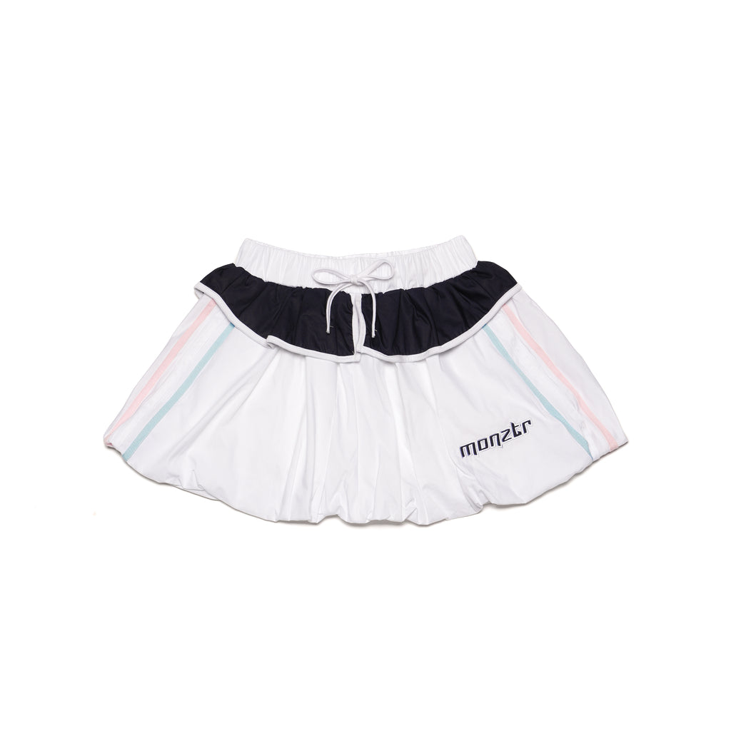 MONZTR Puffy Short (White)