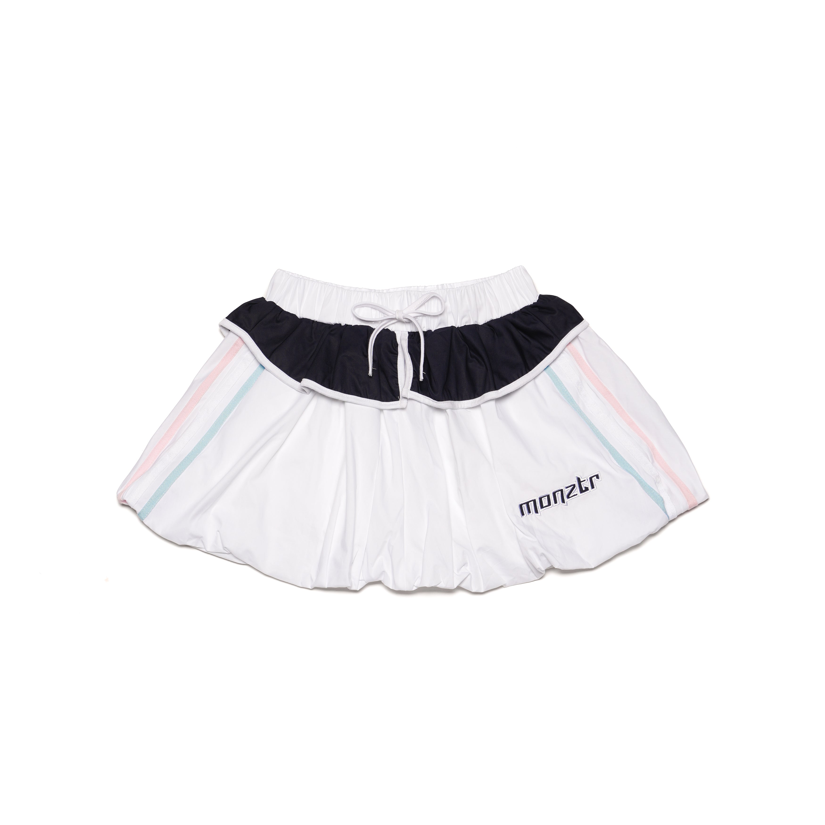 MONZTR Puffy Short (White)