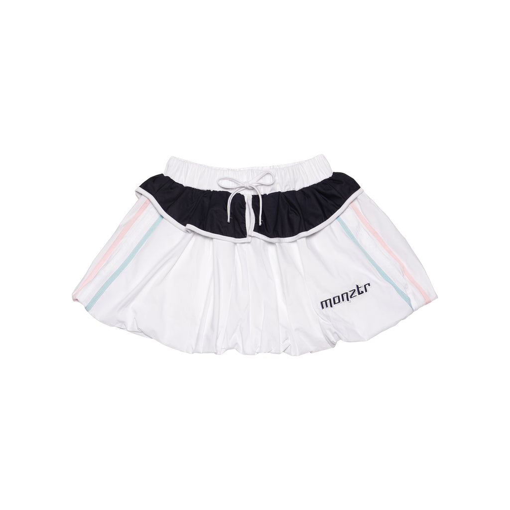 MONZTR Puffy Short (White)