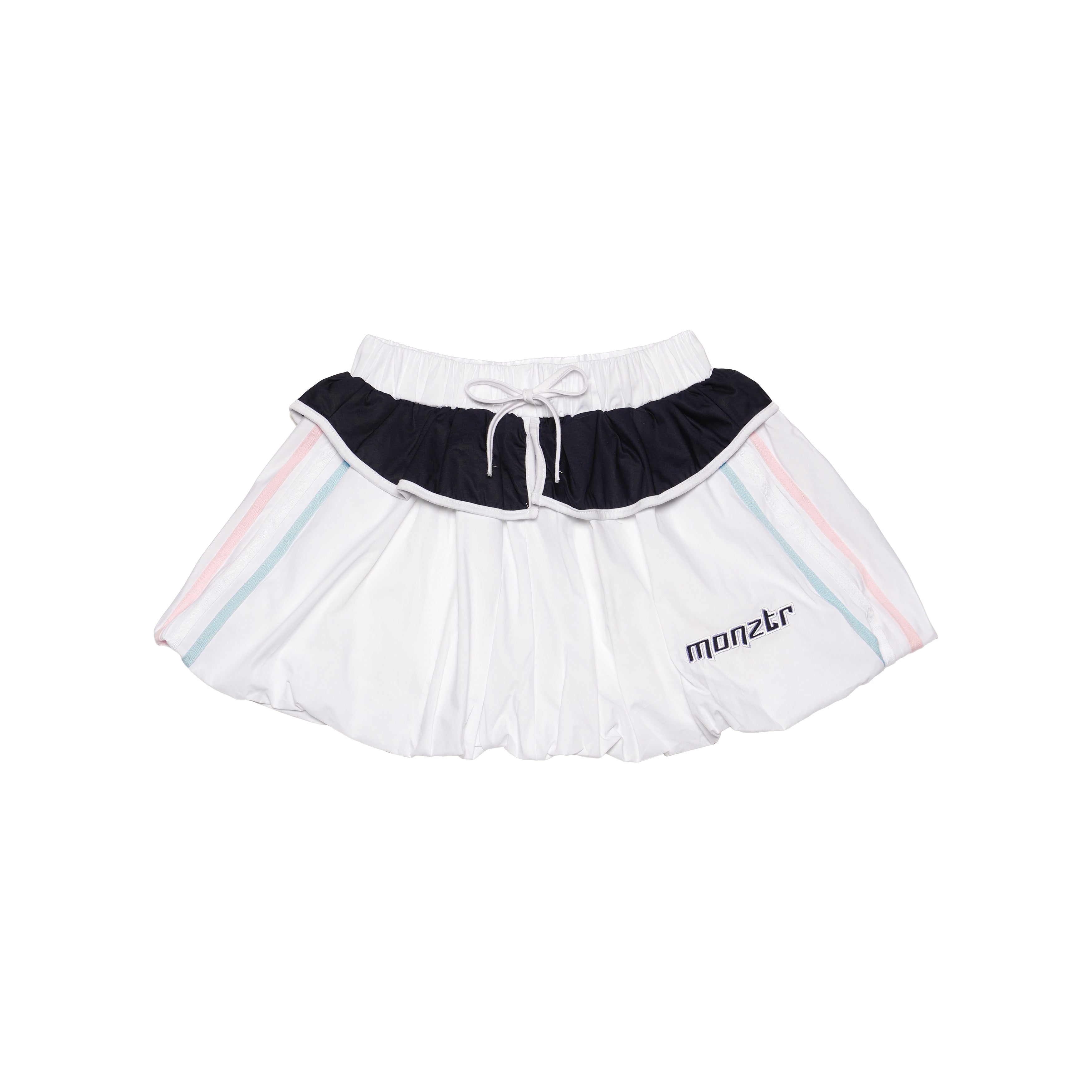 MONZTR Puffy Short (White)