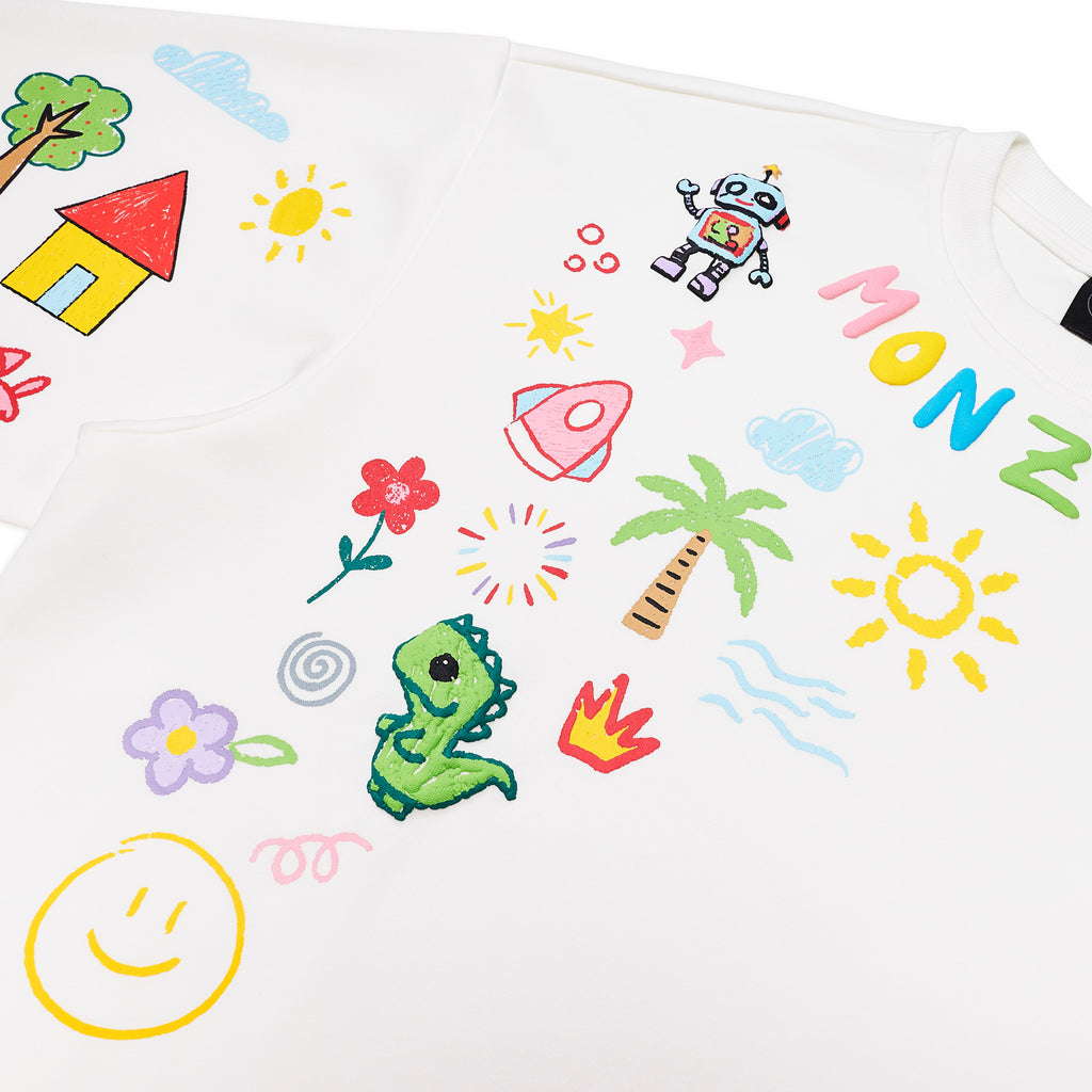 MONZTR Playground - Crayon (White)