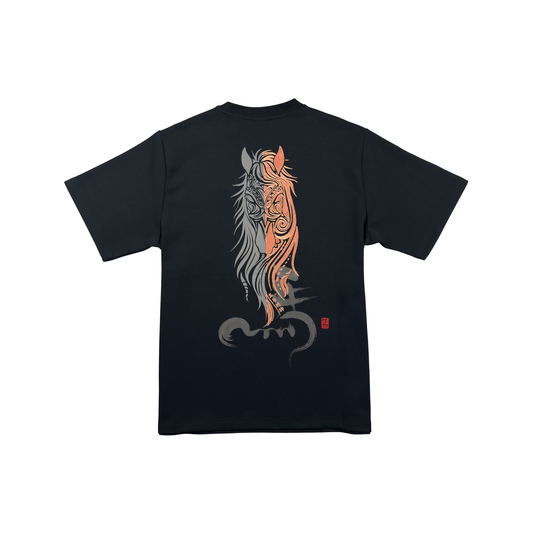 MONZTR Mythical - Yin Yang Horse (Black)