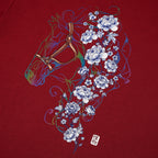 MONZTR Mythical - Floral Stallion (Burgundy)