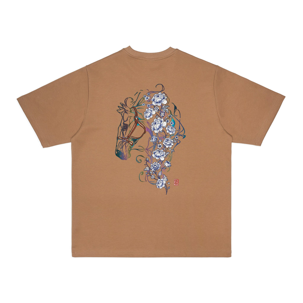 MONZTR Mythical - Floral Stallion (Khaki)